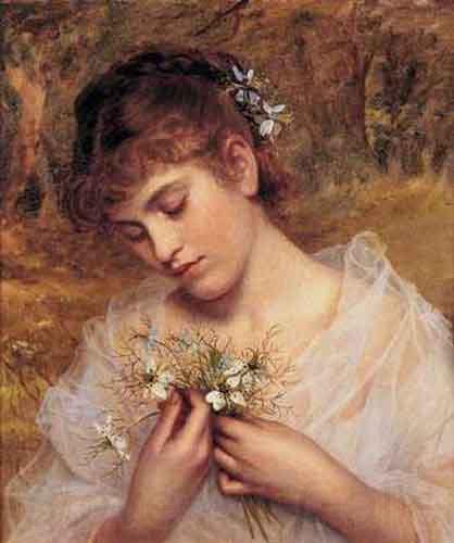 Sophie Gengembre Anderson Love In a Mist Germany oil painting art